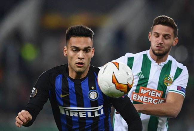 Inter 0-1 liten seier Rapid Vienna
